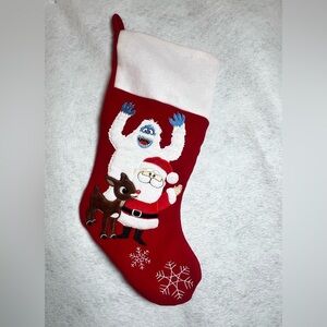 Rudolph The Red Nosed Reindeer  Dan‎ Dee Collection Christmas Stocking